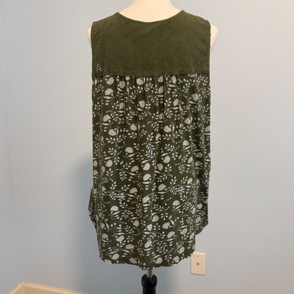 Lucky Brand Women’s Plus Sleeveless Top Size 1X - Picture 3 of 8